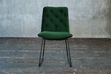 KAWOLA Esszimmerstuhl NEW CHARME Velvet smaragd, 52 x 66