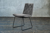 KAWOLA Esszimmerstuhl NEW CHARME Velvet stone