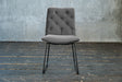 KAWOLA Esszimmerstuhl NEW CHARME Velvet stone, 52 x 66