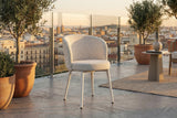 KAWOLA Gartenmöbel Set INDUS 7-tlg. Aluminium cremefarben