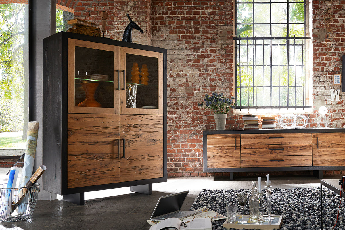 KAWOLA Highboard GONA Ohne Beleuchtung (B/T/H)