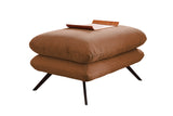 KAWOLA Hocker CHARME Hockerbank Cord rost
