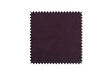 KAWOLA Hocker LOTTE Polsterhocker velvet purple