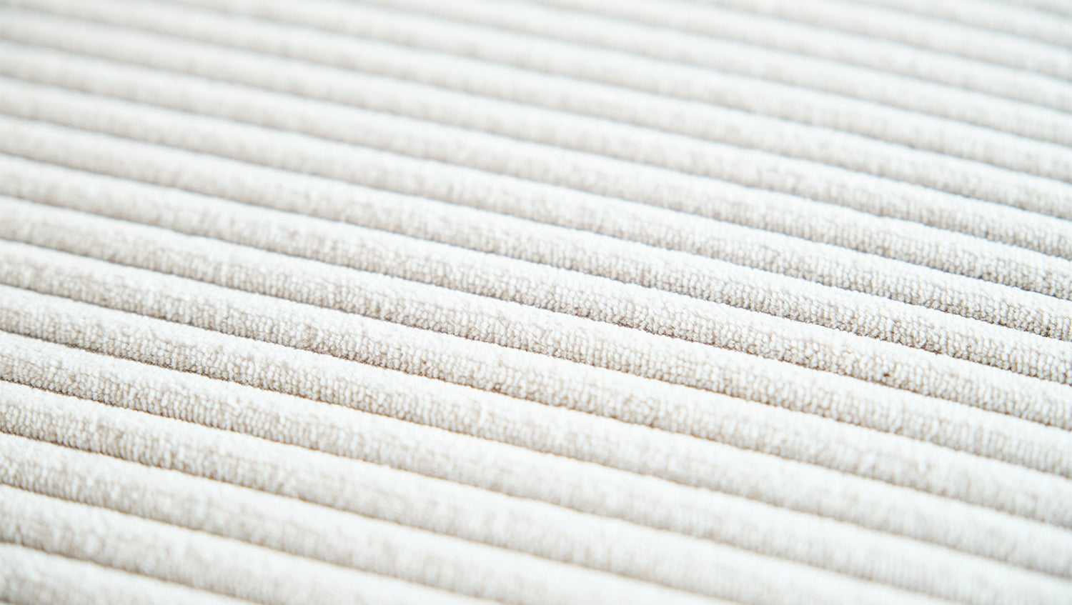 KAWOLA Hocker WIOLO SOFT Sitzelement für Modulsofa Cord cremeweiß