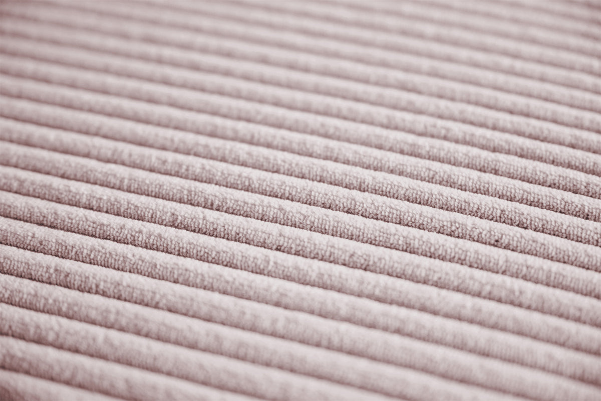 KAWOLA Hocker WIOLO SOFT Sitzelement für Modulsofa Cord rosa