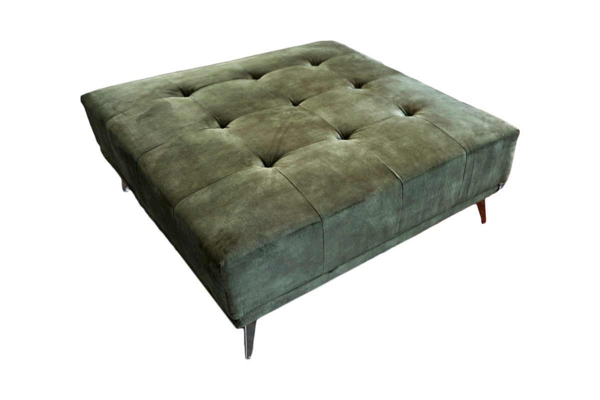 KAWOLA Hocker WIOLO velvet moosgrün