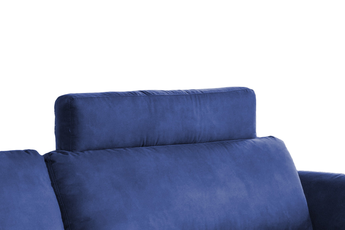 KAWOLA Kopfstütze MALTA Stoff blau