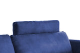 KAWOLA Kopfstütze MALTA Stoff blau