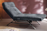 KAWOLA Liege AMERIVA Relaxliege Velvet schwarz