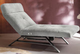 KAWOLA Liege AMERIVA Relaxliege Velvet silber