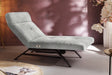 KAWOLA Liege AMERIVA Relaxliege Velvet silber, Schwarz
