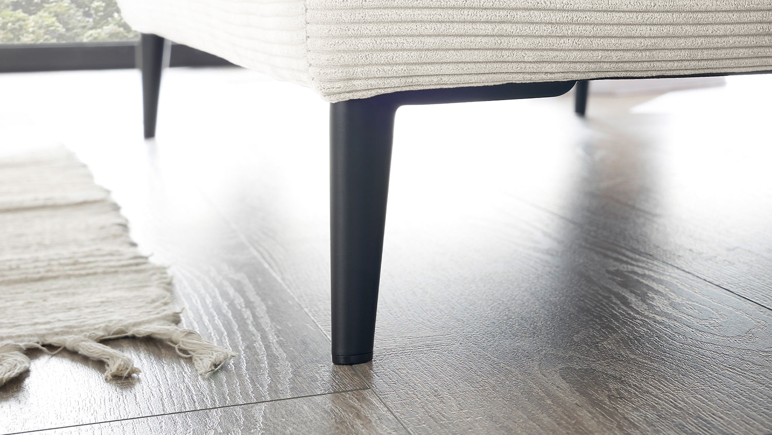 KAWOLA Longseat CARA Feincord weiß
