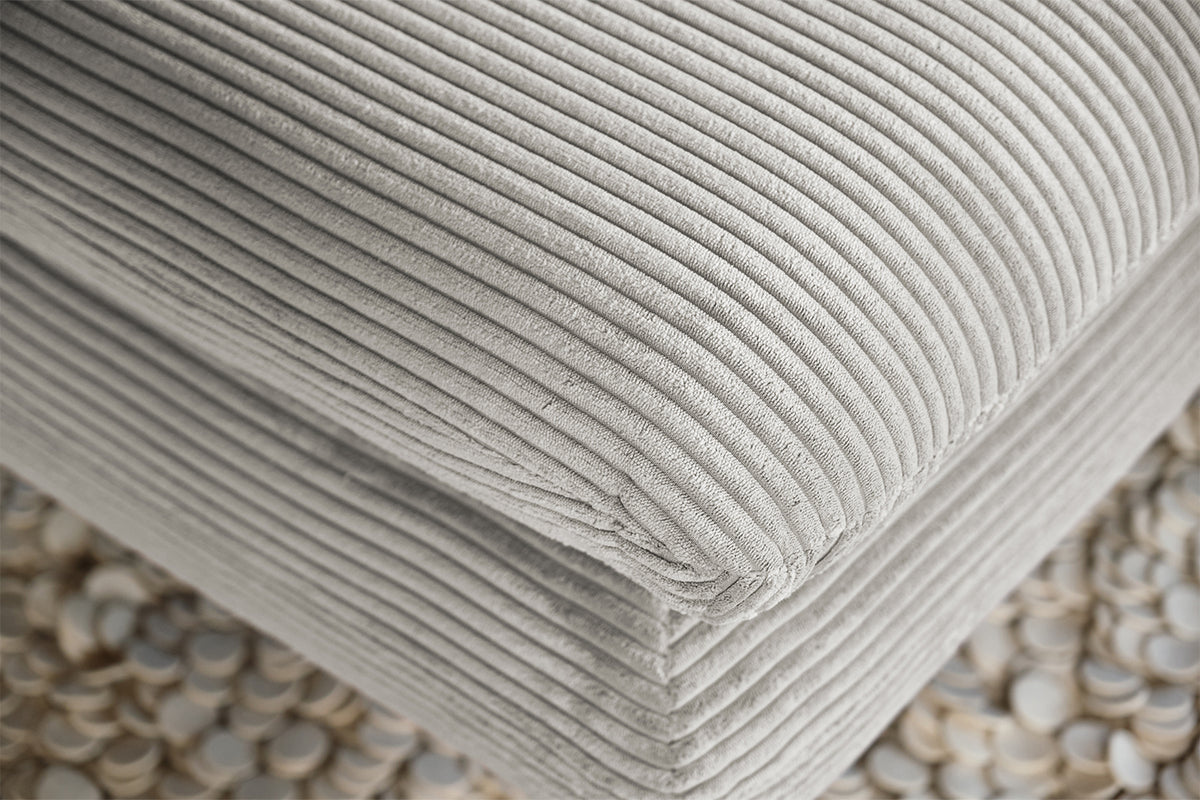 KAWOLA Longseat CHARME Cord hellgrau