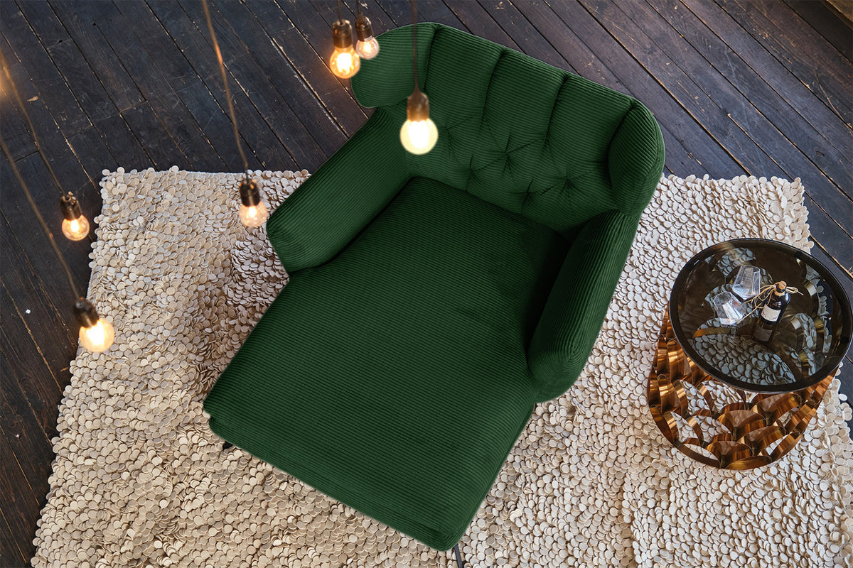 KAWOLA Longseat CHARME Cord smaragd