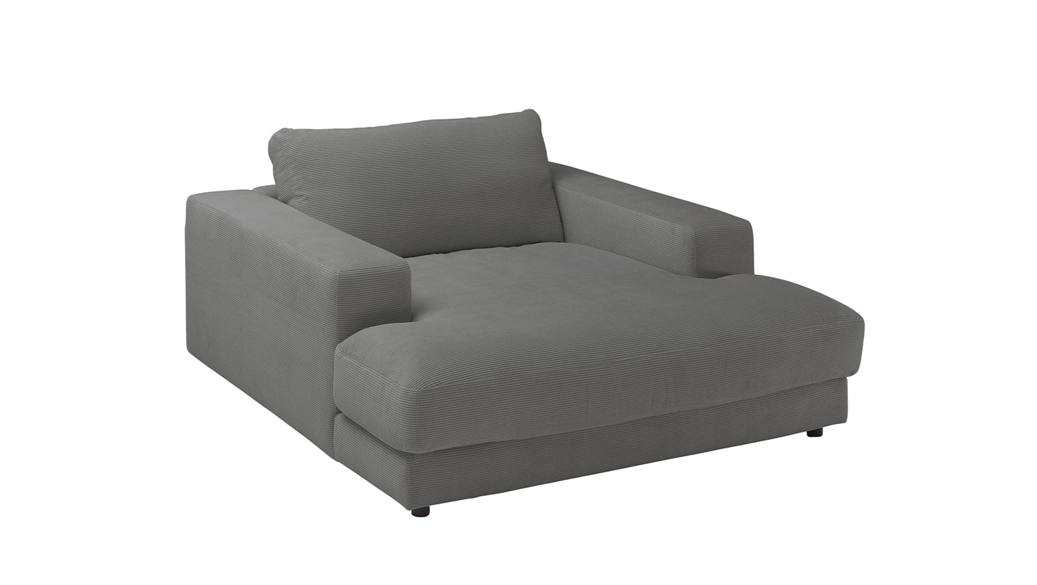 KAWOLA Longseat MADELINE Feincord anthrazit