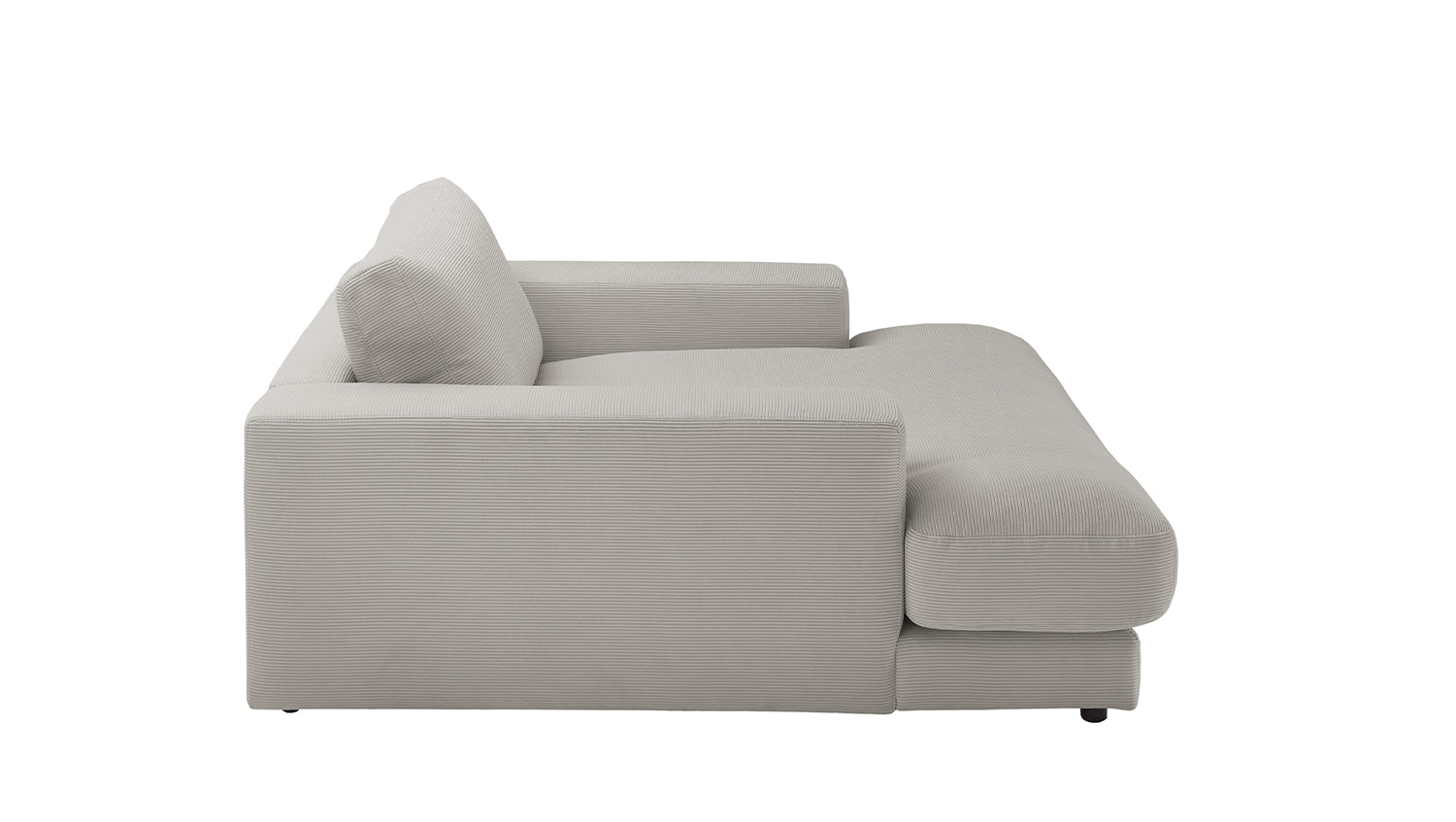 KAWOLA Longseat MADELINE Feincord grau