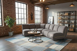 KAWOLA Modulsofa LAYLA Ecksofa 3 Module Velvet taupe
