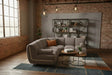 KAWOLA Modulsofa LAYLA Ecksofa 3 Module Velvet taupe, Mit Armlehne