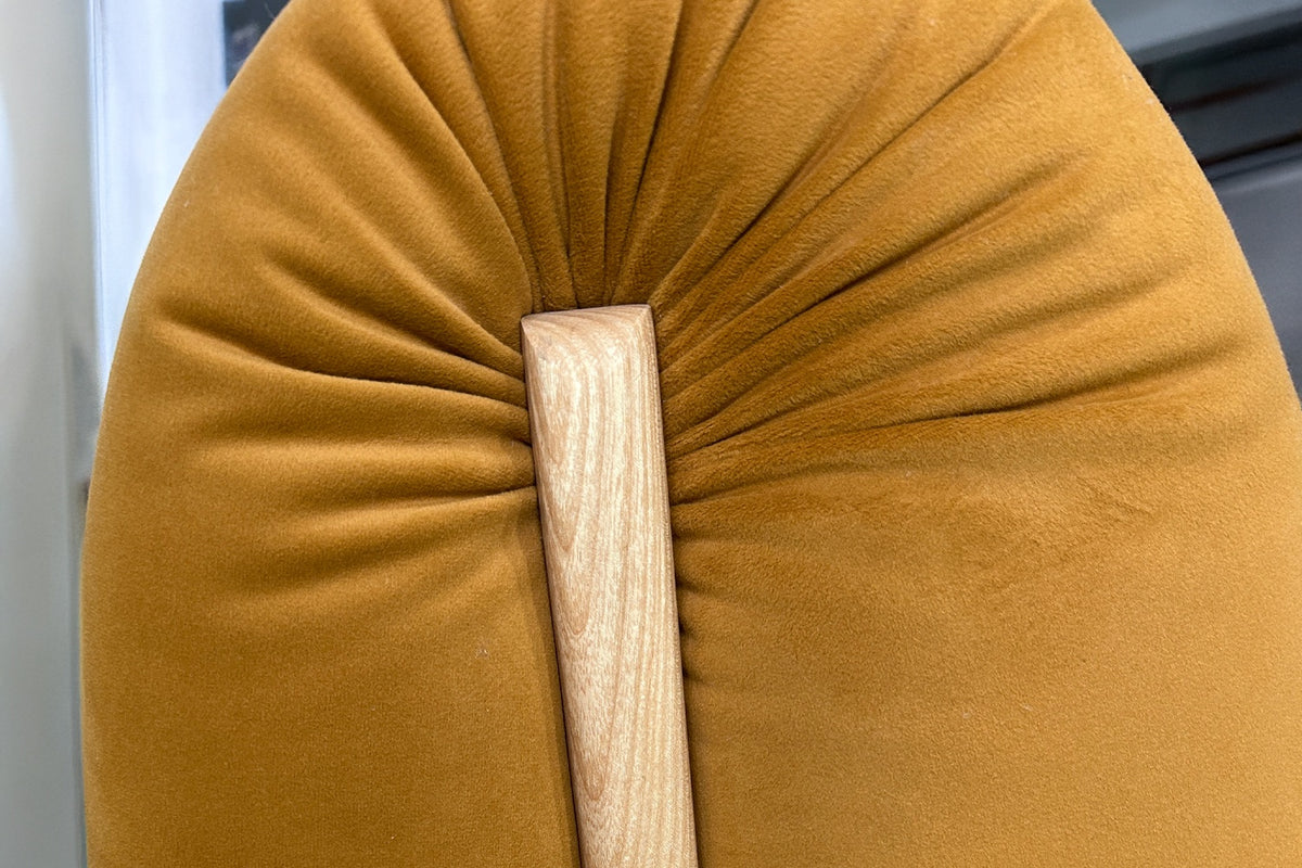KAWOLA Modulsofa LAYLA Ecksofa 4 Module Velvet gelb