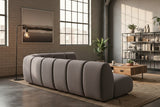 KAWOLA Modulsofa LAYLA Ecksofa 4 Module Velvet taupe