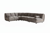 KAWOLA Modulsofa LAYLA Ecksofa 4 Module Velvet taupe