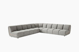 KAWOLA Modulsofa LAYLA Ecksofa 5 Module Velvet taupe