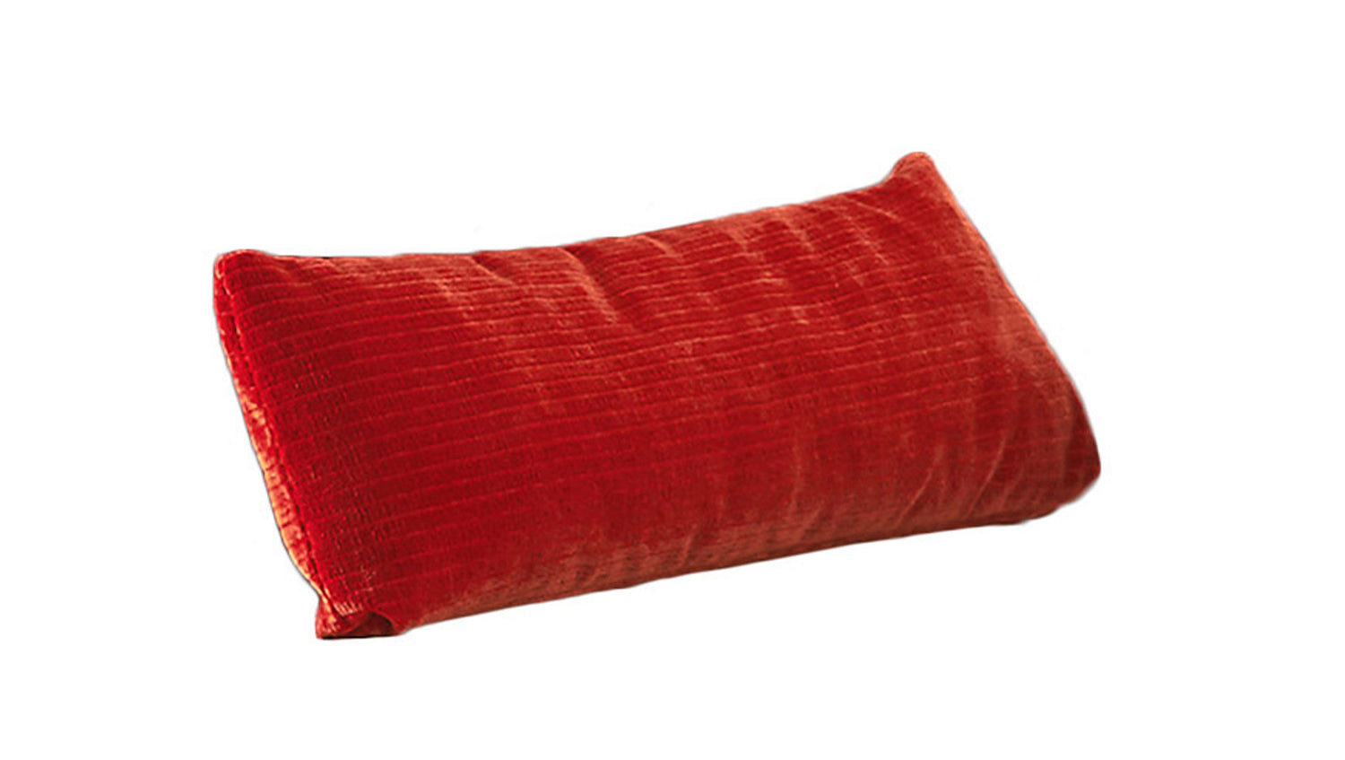 KAWOLA Nierenkissen SEPHI groß Cord Vintage rot