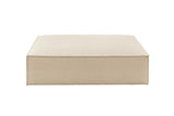 KAWOLA Polsterhocker CARMO Hockerbank Stoff beige