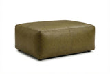 KAWOLA Polsterhocker CELESTE Hockerbank Leder camel