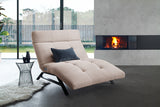 KAWOLA Relaxliege AMERIVA motorisch Maxi Feincord beige
