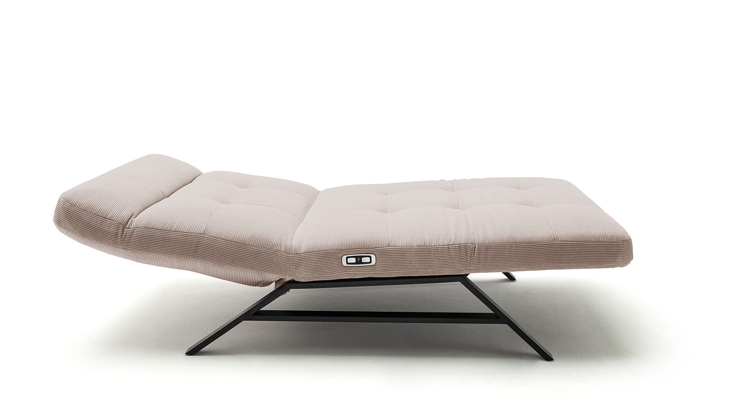 KAWOLA Relaxliege AMERIVA motorisch Maxi Feincord beige