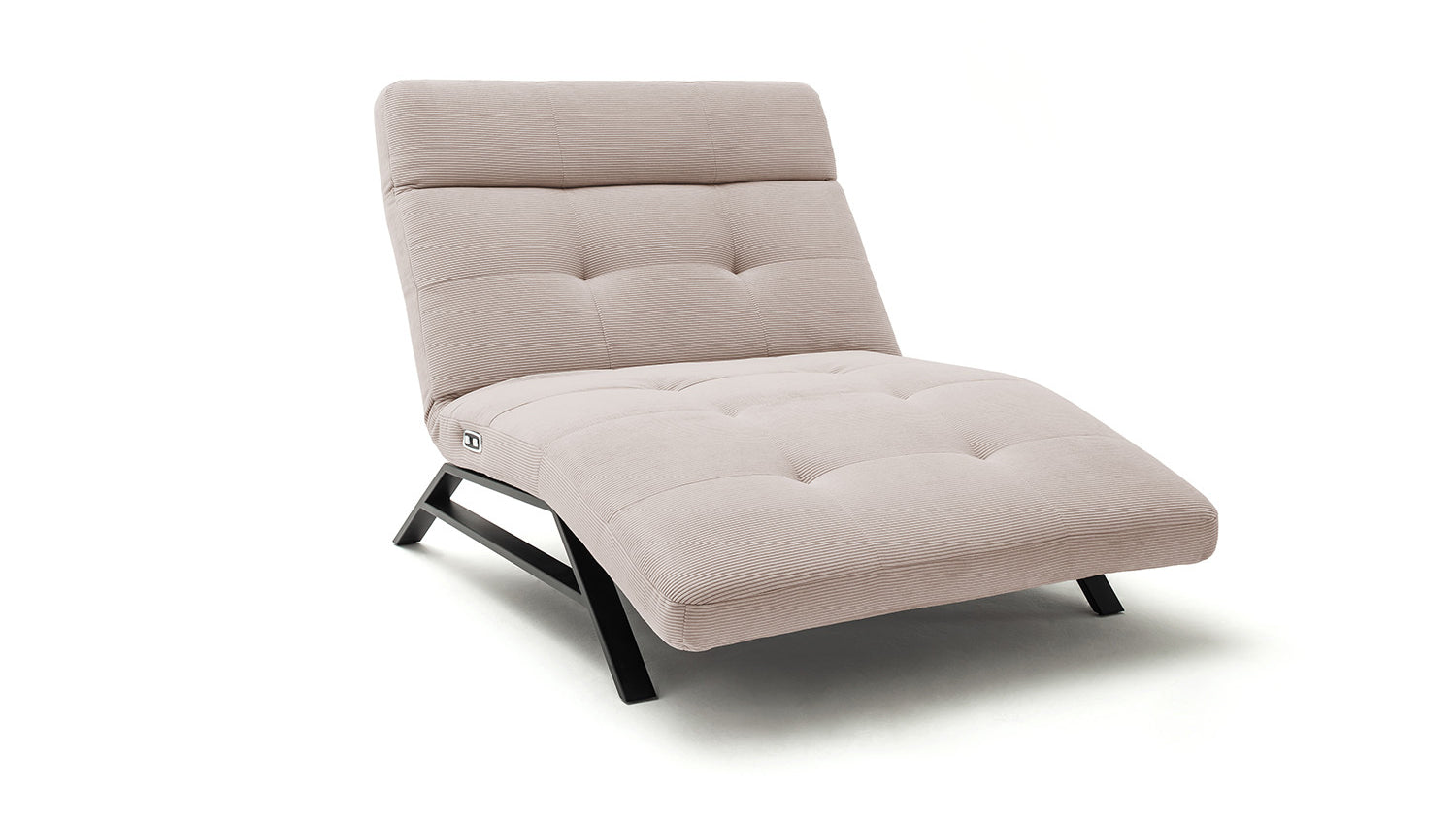 KAWOLA Relaxliege AMERIVA motorisch Maxi Feincord beige