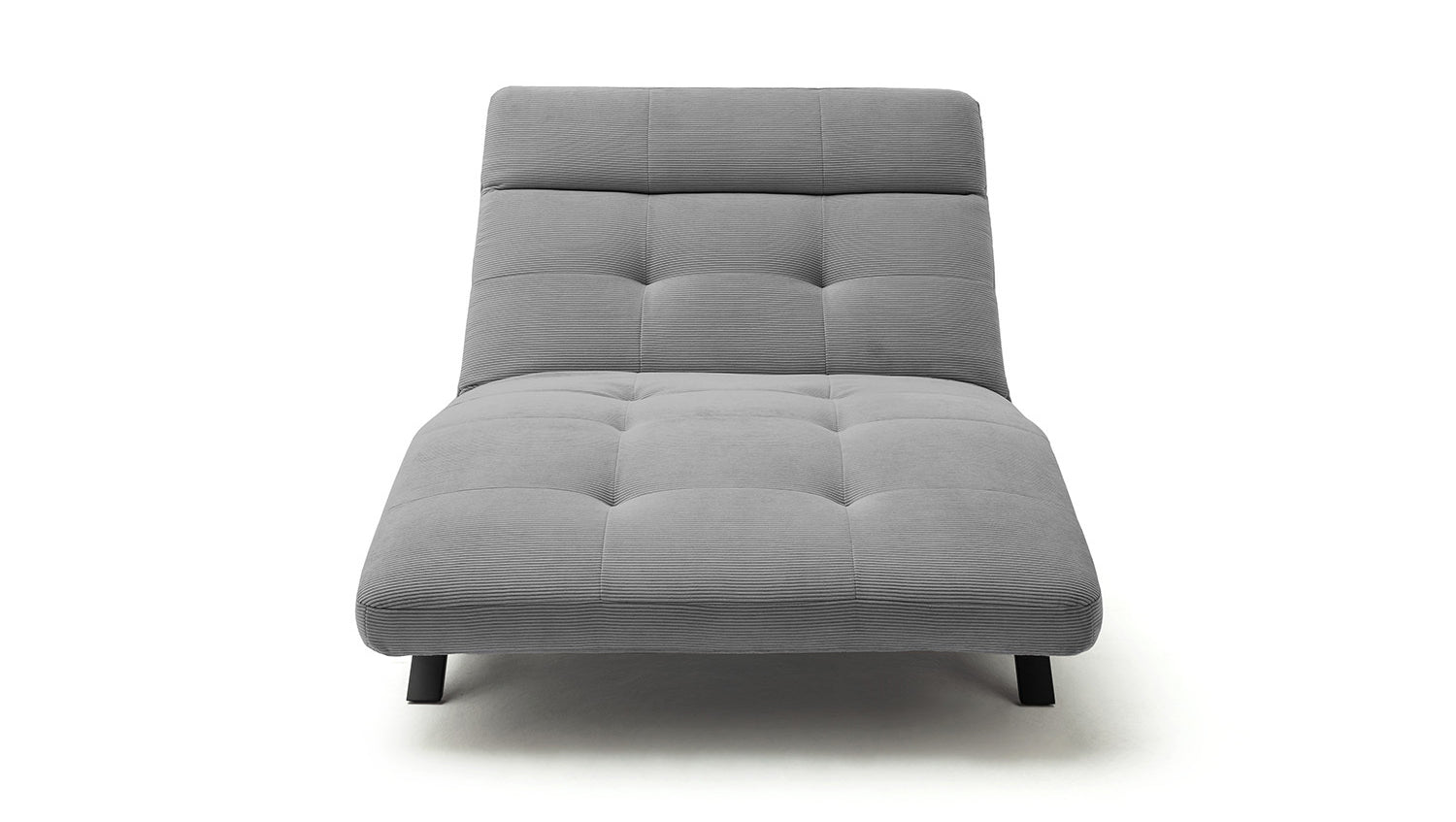 KAWOLA Relaxliege AMERIVA motorisch Maxi Feincord grau