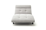 KAWOLA Relaxliege AMERIVA motorisch Maxi Feincord silber