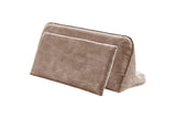 KAWOLA Rückenkissen WIOLO velvet taupe