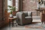 KAWOLA Sessel LAYLA Eckelement Velvet taupe