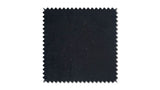 KAWOLA Sessel LOTTE Ohrensessel velvet schwarz mit Hocker