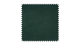 KAWOLA Sessel LOTTE Ohrensessel velvet smaragd mit Hocker