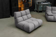 KAWOLA Sessel VIVIEN Drehsessel Velvet stone