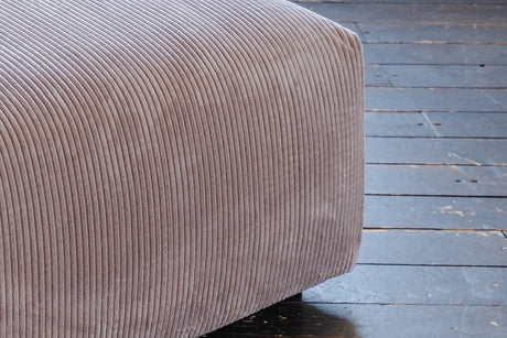 KAWOLA Sitzelement MIA Hocker Cord taupe