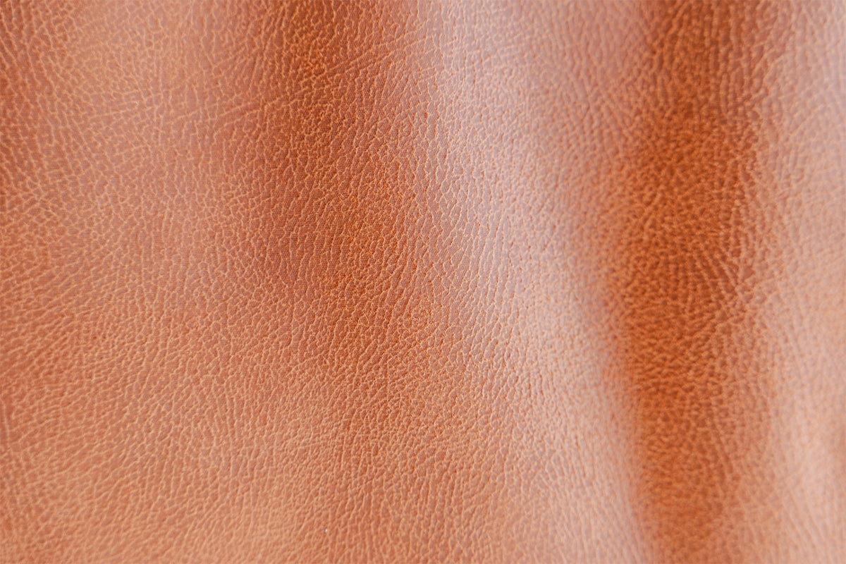 KAWOLA Sitzelement MIA Hocker Lederfaserstoff cognac