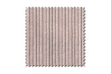 KAWOLA Sitzgruppe CHARME Sofa Sessel Hockerbank Cord rosa