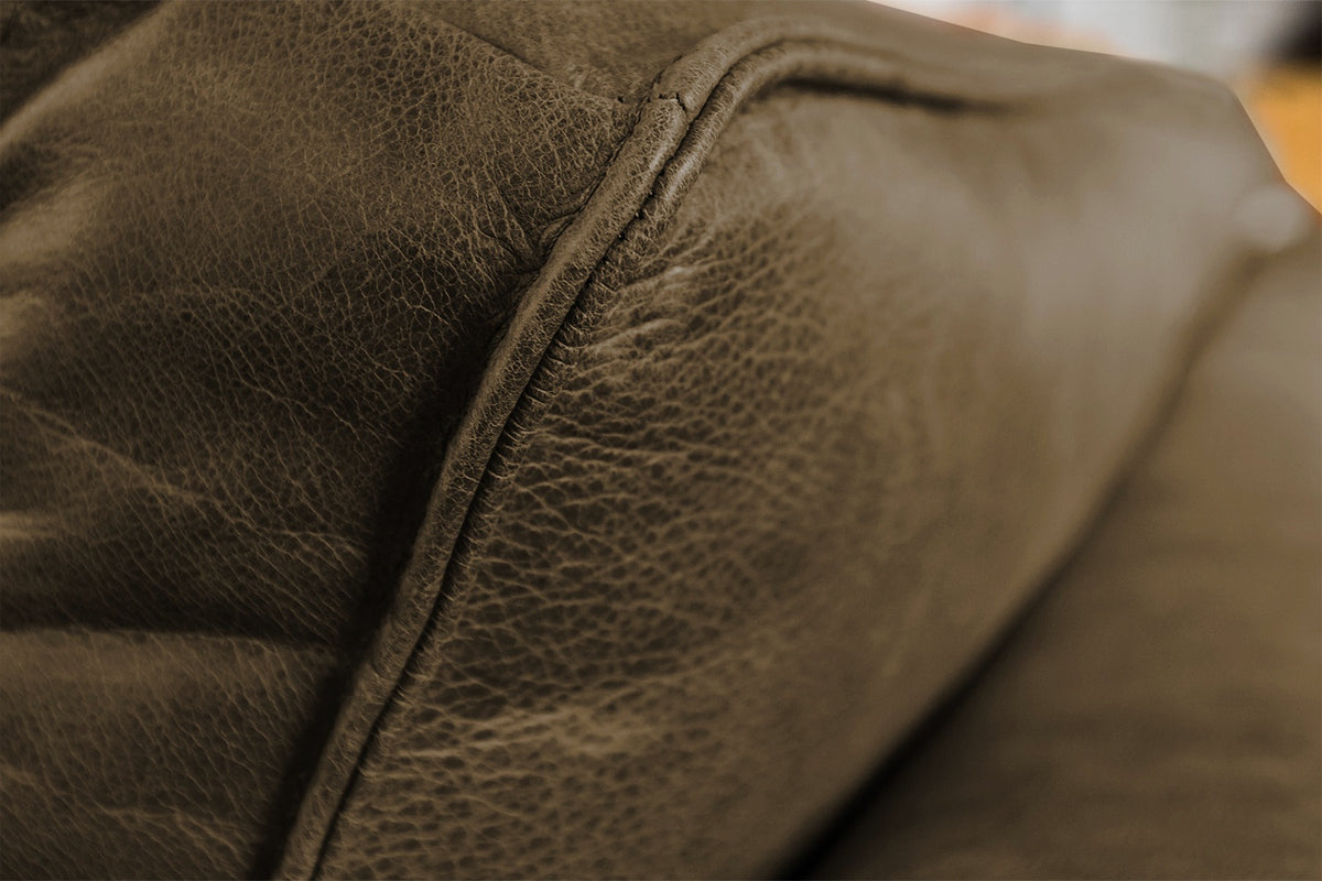 KAWOLA Sofa BLOOM Ecksofa Leder camel