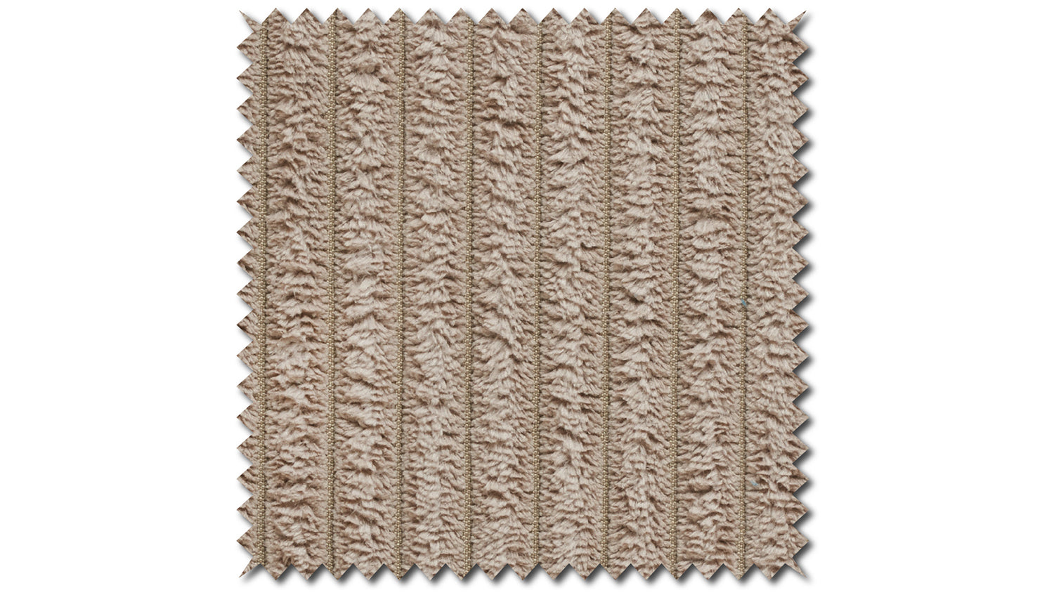 KAWOLA Sofa CELESTE 4-Sitzer mit Hocker Cord taupe