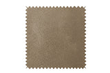 KAWOLA Sofa CELESTE 4-Sitzer mit Hocker Lederfaserstoff anthrazit