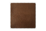 KAWOLA Sofa CELESTE 4-Sitzer Lederfaserstoff cognac