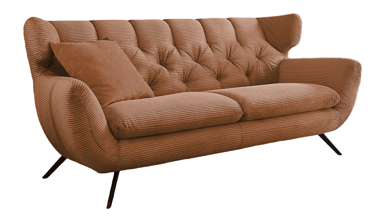KAWOLA Sofa CHARME Cord rost