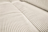 KAWOLA Sofa CINE XXL-Sofa 3-Sitzer Cord cremeweiß