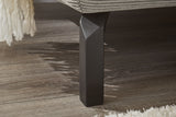 KAWOLA Sofa DELIA Ecksofa Feincord grau