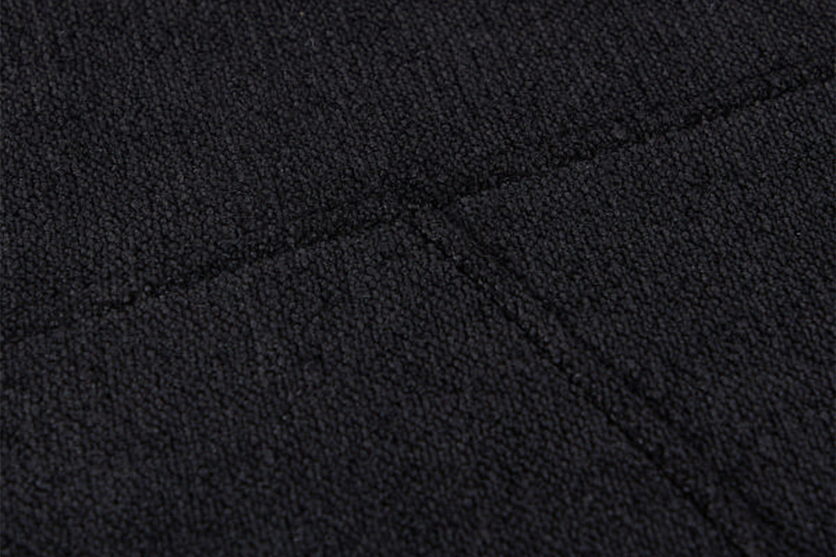 KAWOLA Sofa GARBO Designsofa Stoff schwarz